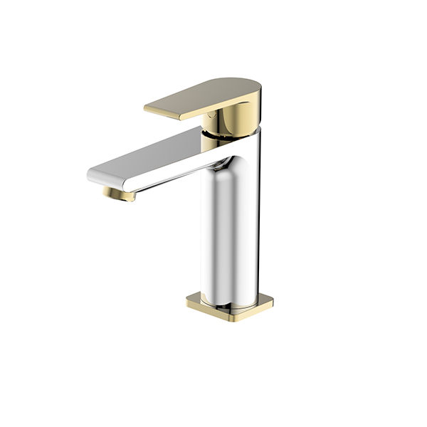 Basin Mixer Chrome - Gold