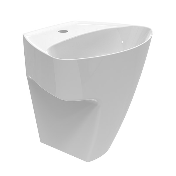 MONOBLOK LAVABO BATARYA DELİKLİİ TAŞMA KANALLI